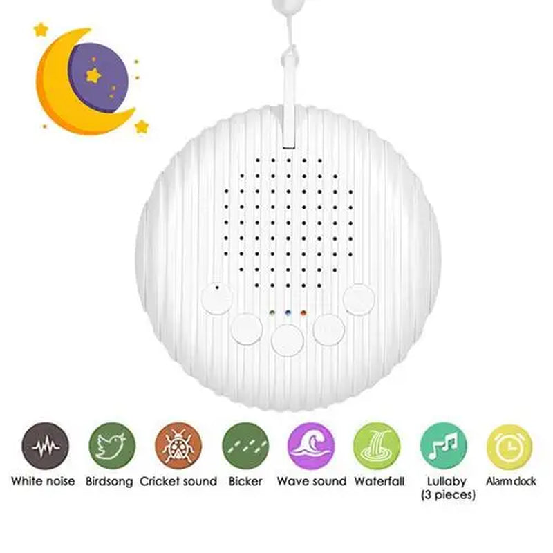 Baby Toy White Noise Machine with Night Light Timer and Memory Function Home Office Baby and Travel Portable Sleep Meter Therapy