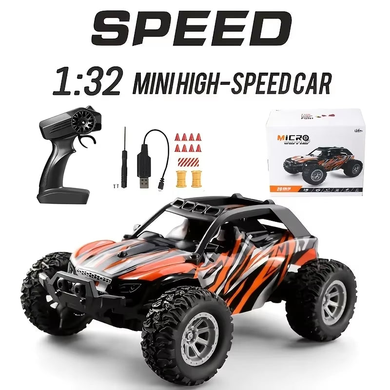 Max‘S New Mountaineering Mini Remote Control Vehicle off Road Car Drift Vehicle1:32 Children'S Boy Outdoor Recreation Toy Car