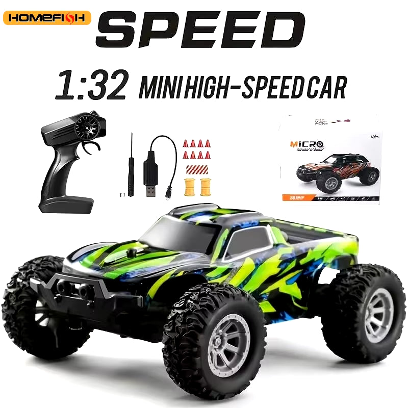 Max‘S New Mountaineering Mini Remote Control Vehicle off Road Car Drift Vehicle1:32 Children'S Boy Outdoor Recreation Toy Car