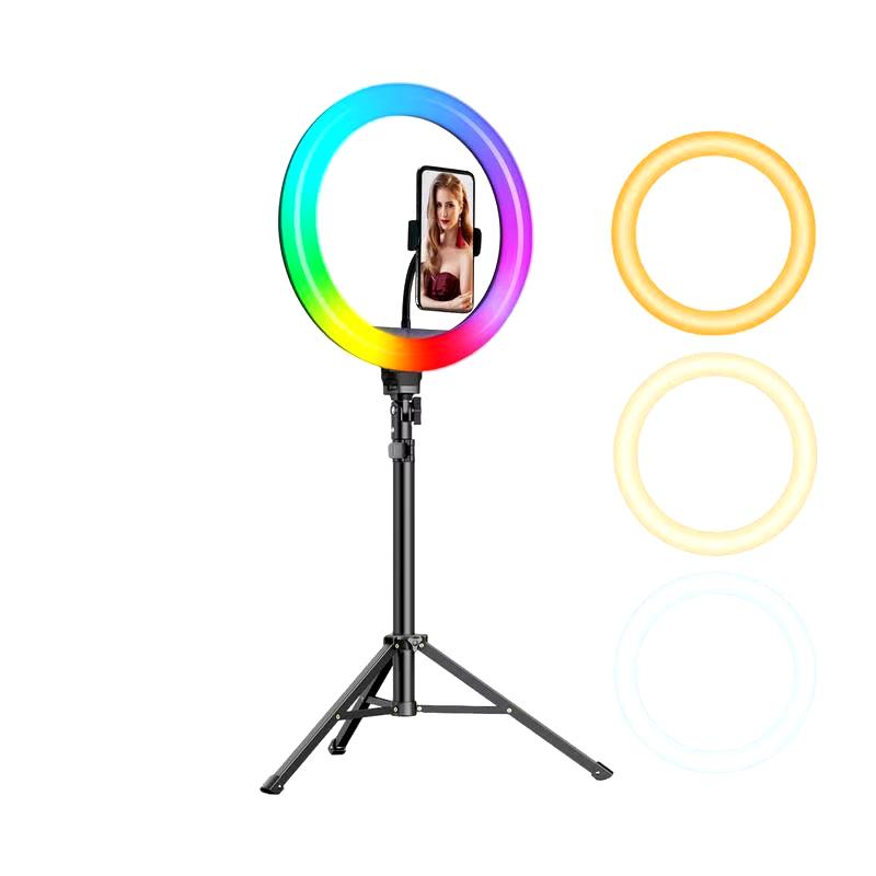 Luz para filmación, luces de estudio, aro de luz, iluminación de video, luz para streaming, luz para cámara, iluminación regulable, kit de iluminación para fotografía y video.